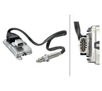 HELLA 6PN 358 186-791 NOx Sensor, NOx Catalytic Converter - 24V - 4-Pin