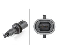 HELLA 6PP 009 400-761 Sensor, intake air temperature - 2-pin connector