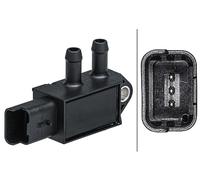 HELLA 6PP 009 403-431 Sensor, exhaust pressure - 3-pin connector - Bolted