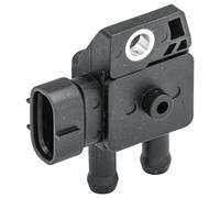 HELLA 6PP 009 409-291 Sensor, exhaust pressure - 3-pin connector - Bolted