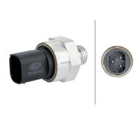 HELLA 6PP 009 409-611 Sensor, exhaust pressure - 3-pin connector - Screw Connection