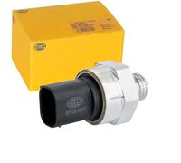 HELLA 6PP 009 409-611 Sensor, exhaust pressure - 3-pin connector - Screw Connection