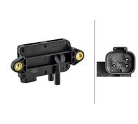 HELLA 6PP 009 409-681 Exhaust Pressure Sensor 3 Pins Bolted Fits SCANIA