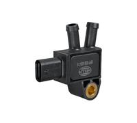 HELLA 6PP 009 409-741 Sensor, exhaust pressure - 3-pin connector - Flange mounting
