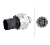 HELLA 6PP 009 409-611 Sensor, exhaust pressure - 3-pin connector - Screw Connection