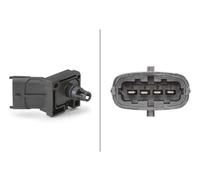 HELLA 6PP 013 112-221 Sensor, boost pressure - with seal ring