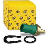 HELLA 6PT 009 107-141 Sensor, coolant temperature - 12V - 4-pin connector - Plugged - with seal - with retaining ring