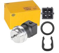 HELLA 6PT 009 309-551 Sensor, coolant temperature - 4-pin connector - with add-on material