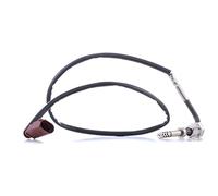 HELLA 6PT 010 376-111 Sensor, exhaust gas temperature - 2-pin connector - Bolted - Cable: 595mm