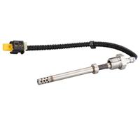 HELLA 6PT 010 376-141 Sensor, exhaust gas temperature - 2-pin connector - Bolted - Cable: 165mm