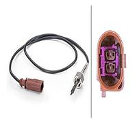 HELLA 6PT 014 494-121 Sensor, exhaust gas temperature - 2-pin connector - Bolted - Cable: 702mm