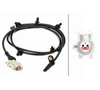 HELLA 6PT 014 494-881 Sensor, exhaust gas temperature - 2-pin connector - Bolted - Cable: 550mm