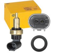 HELLA 6PT 358 058-191 Sensor, coolant temperature - 2-pin connector - Clamped - with seal
