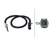 Hella Exhaust Gas Temperature Sensor 6PT 358 181-391, 2-pin 560mm cable, Fits VOLVO