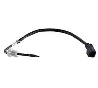 HELLA 6PT 358 181-811 Sensor, exhaust gas temperature - 2-pin connector - Bolted - Cable: 250mm