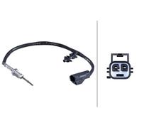 Exhaust Gas Temperature Sensor Fits Ford Transit V363 Van HELLA 6PT 358 284-291