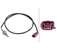 Exhaust Gas Temperature Sensor Fits Audi A3 Sportback Seat HELLA 6PT 358 284-441