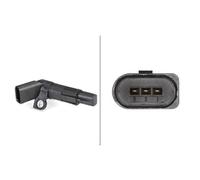 HELLA 6PU 009 163-481 Sensor, crankshaft pulse - 12V - 3-pin connector - without cable