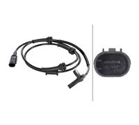Hella Wheel Speed Sensor ABS 6PU012039-631 – Front axle, 12V 2-pin – Fits Abarth/Fiat/Ford 500