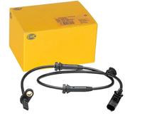 HELLA 6PU 012 679-241 Sensor, wheel speed - 2-pin connector - Front Axle - Cable: 740mm