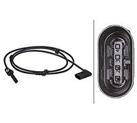 HELLA 6PU 012 679-451 Sensor, wheel speed - 4-pin connector - Front - Cable: 1485mm