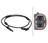 HELLA 6PU 012 679-481 Sensor, wheel speed - 2-pin connector - Front - Cable: 1010mm