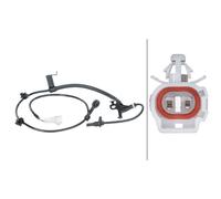 HELLA 6PU 012 679-791 Wheel Speed Sensor Left Front Fits Toyota Yaris/Vitz