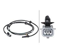 HELLA 6PU 012 679-811 Sensor, wheel speed - 12V - 2-pin connector - Front Axle - Cable: 1500mm