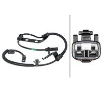 HELLA 6PU 012 679-841 Sensor, wheel speed - 12V - 2-pin connector - Rear Axle Left - Cable: 790mm - with holder