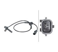 HELLA 6PU 012 679-911 Sensor, wheel speed - 2-pin connector