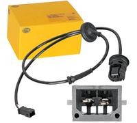 ABS wheel speed sensor Rear Axle Inductive Sensor 6PU 012 806-901 HELLA for VW