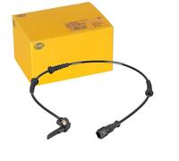 HELLA 6PU 012 806-941 Sensor, wheel speed - 2-pin connector - Front Axle | Cable: 615mm