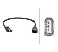 HELLA 6PU 013 122-881 Sensor, crankshaft pulse - 3-pin connector - Cable: 350mm