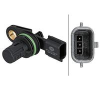 HELLA 6PU 230 040-481 Sensor, wheel speed - 2-pin connector - Front - Cable: 570mm - with holder