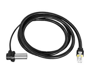 HELLA 6PU 230 052-051 Sensor, wheel speed - 2-pin connector | Front Axle Left - Cable: 1950mm