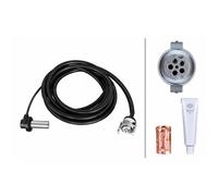 Hella Wheel Speed Sensor Front 6PU230052-201 5-pin 3585mm cable Fits MAN