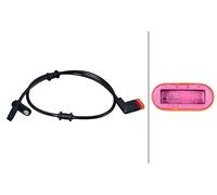 ABS wheel speed sensor Rear Axle Hall Sensor 6PU 358 218-091 HELLA