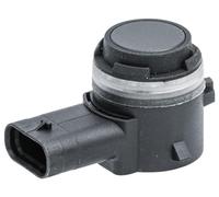 HELLA 6PX 358 141-261 Sensor, parking distance control - angled - 3-pin connector - Plugged - Paintable - with fastening ring
