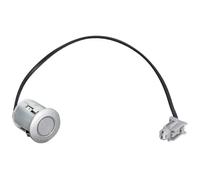 HELLA 6PX 358 269-151 Sensor, park distance control - straight - 2-pin connector - Plugged - Cable: 245mm - Paintable - with cable