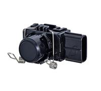 HELLA 6PX 358 270-051 Sensor, park distance control - tetragonal - 6-pin connector - Plugged/Clamped - Paintable