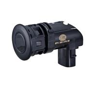 HELLA 6PX 358 270-301 Sensor, park distance control - round - 2-pin connector - Plugged - Paintable