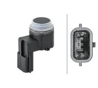 HELLA Park Distance Control Sensor 6PX 358 141-751 - Front/Left/Right/Centre