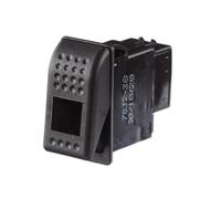 HELLA 6RH 007 832-381 Switch - Flip Switch Control - Equipment Vart.: II+I-0 - Number of connectors: 8 - Clipped - without comfort function