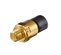 HELLA 6ZT 007 837-101 Temperature Switch, radiator fan - 12V - 3-pin connector - Round Plug - Bolted - Dual Output/Normally Open Contact