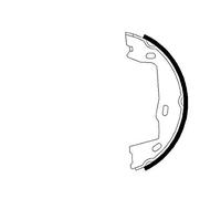 HELLA 8DA 355 050-321 Brake Shoe Set, parking brake - H8540 - Brake System: ATE - for e.g. CADILLAC / CHEVROLET / HOLDEN / OPEL