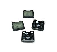 HELLA 8DB 355 006-991 Brake pad set - not prepared for wear indicator - T0455 - for e.g. ALFA ROMEO / AUTO UNION / DAF / NSU