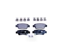 Rear Brake Pad Set Fits Honda CR-V 3 4 HELLA 8DB 355 013-591