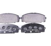 HELLA 8DB 355 016-921 Brake pad set - not prepared for wear indicator - T3083 - for e.g. TOYOTA