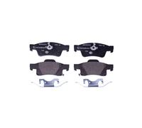 HELLA 8DB 355 040-031 Brake pad set - with acoustic wear warning - T3162 - for e.g. JEEP
