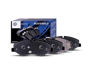 HELLA 8DB 355 044-451 Brake pad set - incl. wear warning contact - T3187